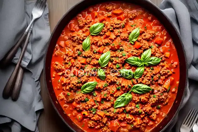 Turkey Bolognese