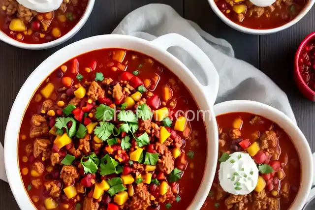 Turkey Chili with Leftover Turkey
