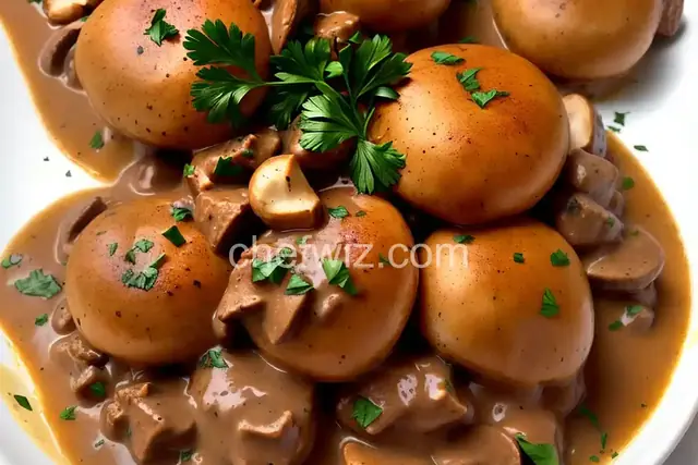 Turkey Mushroom Gravy