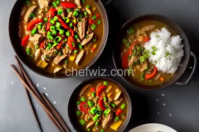 Turkey Neck Gumbo Over Rice