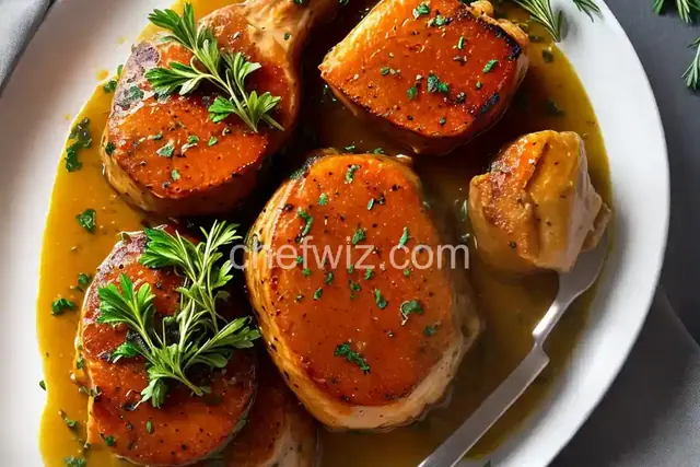 Turkey Osso Buco with Parsley and Rosemary Gremolata