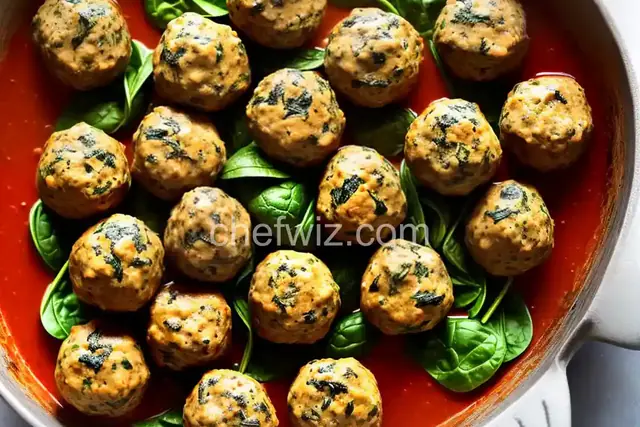 Turkey-Spinach Meatballs