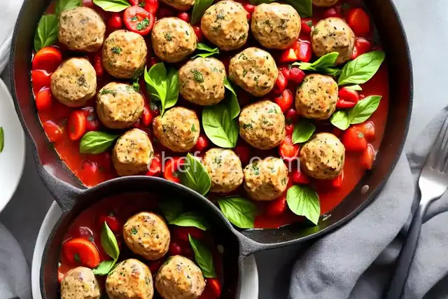 Turkey Swedish Meatballs