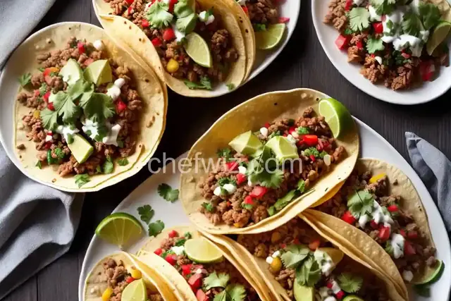 Turkey Tacos Picadillo