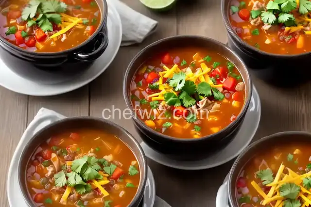 Turkey Tortilla Soup Recipe