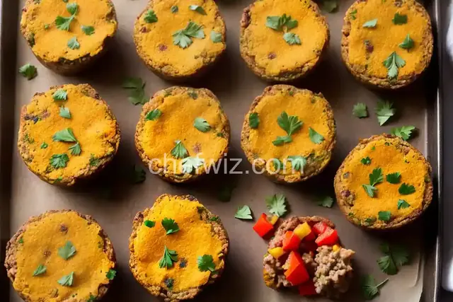 Turkey Veggie Meatloaf Cups