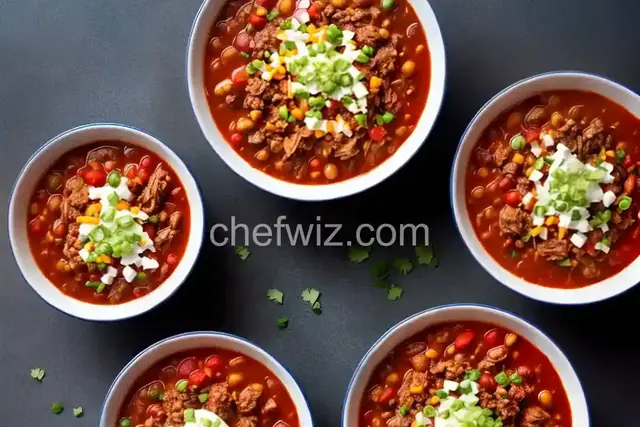 Turkey and Pork Chili