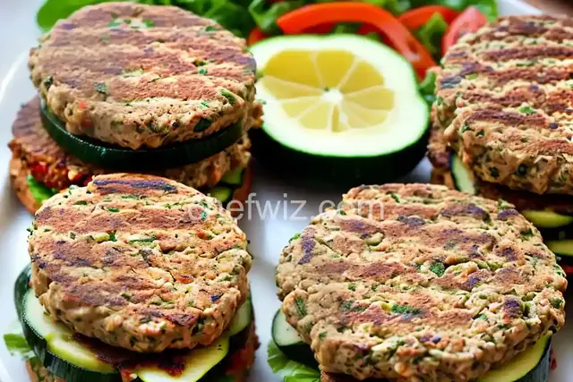 Turkey and Zucchini Burgers