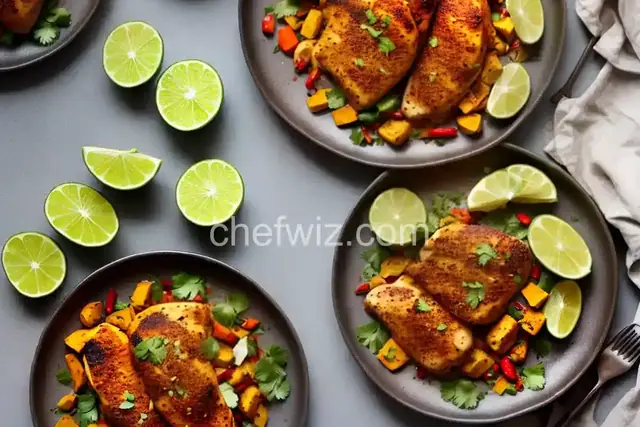 Turmeric Chicken with Sumac and Lime from 'The New Persian Kitchen'