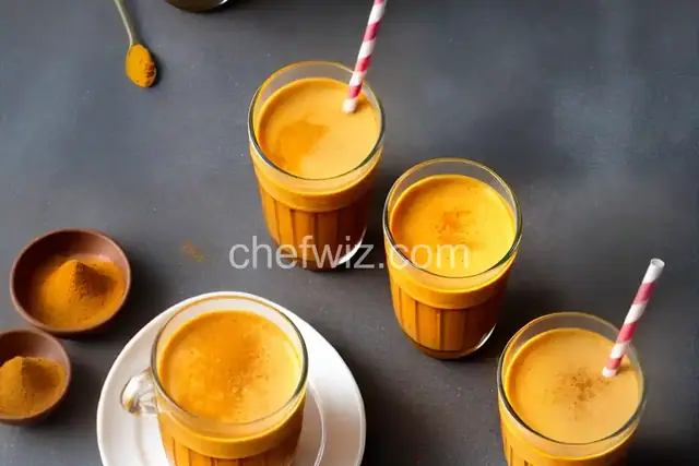Turmeric Iced Coffee Latte