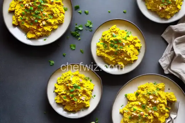 Turmeric Scrambled Eggs
