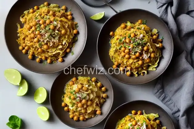 Turmeric and Coconut-Braised Cabbage With Chickpeas