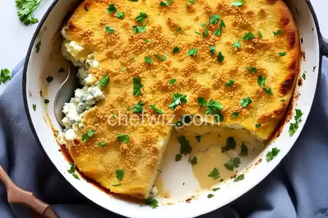 Turnip and Blue Cheese Gratin
