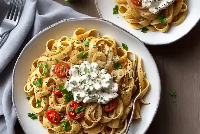 Turos Csusza (Pasta with Cottage Cheese)