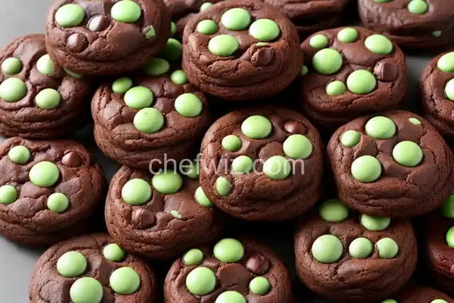 Turtle Brownie Cookies