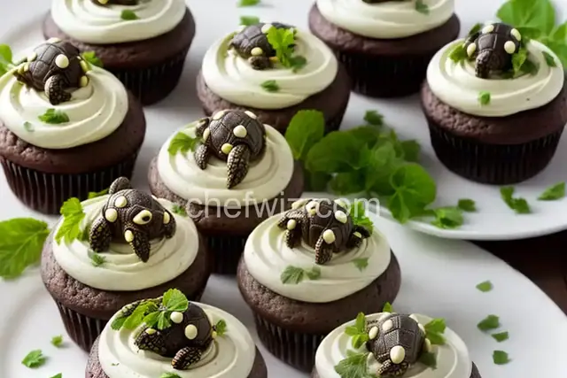 Turtle Cupcakes
