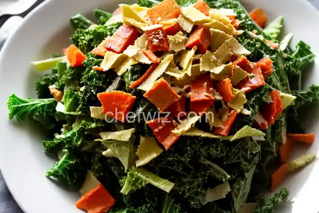 Tuscan Kale Caesar Slaw