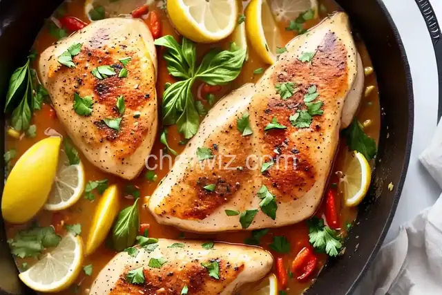 Tuscan Lemon Chicken