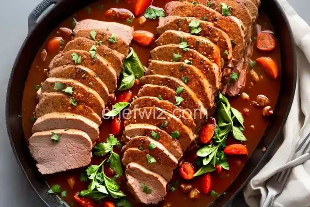 Tuscan Pork Tenderloin