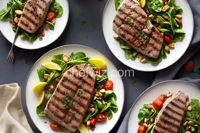 Tuscan-Style Grilled Tuna Steaks