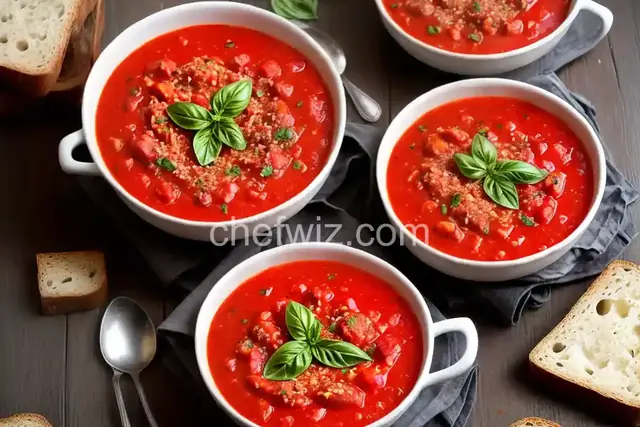 Tuscan Tomato and Bread Soup - Pappa al Pomodoro