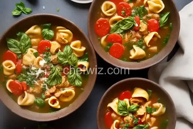 Tuscan Tortellini Soup