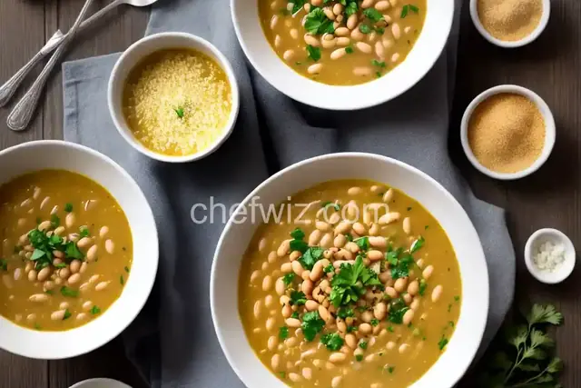 Tuscan White Bean and Garlic Soup