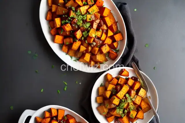 Twice-Roasted Sweet Potatoes With Hot Honey