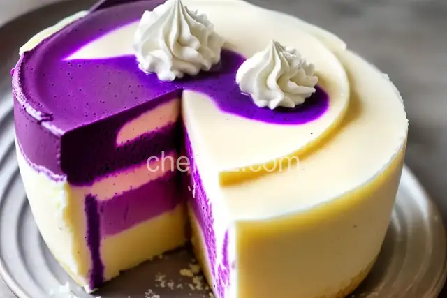 Ube Panna Cotta