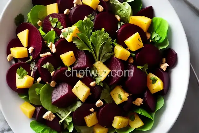 Ukrainian Salat Vinaigrette (Beet Salad)