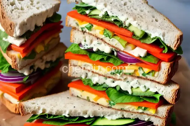 Ultimate Veggie Sandwich