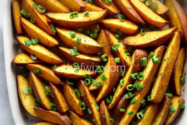 Ultra Crispy Baked Potato Wedges