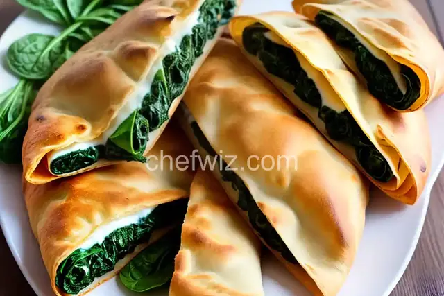 Unbelievable Spinach Calzones