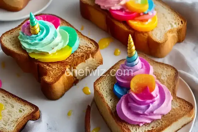 Unicorn Toast
