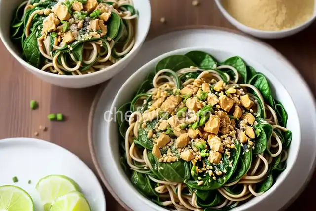 Unique Spinach Noodles