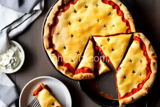 Upside-Down Pizza Pot Pie
