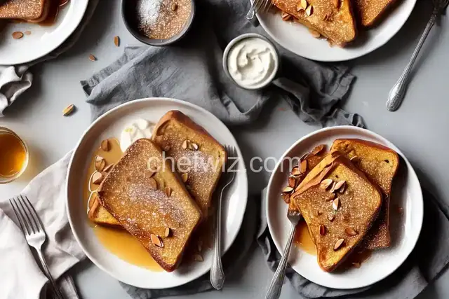 Vanilla Almond Spiced French Toast