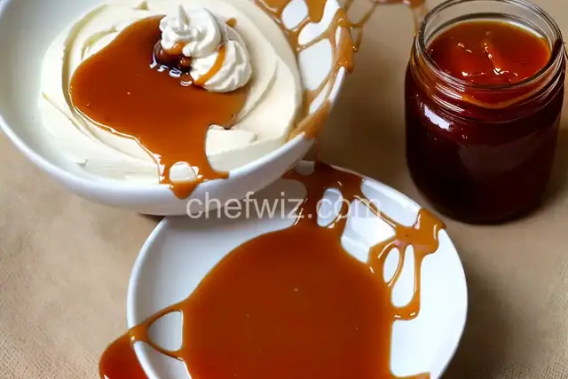 Vanilla Bean Caramel Sauce