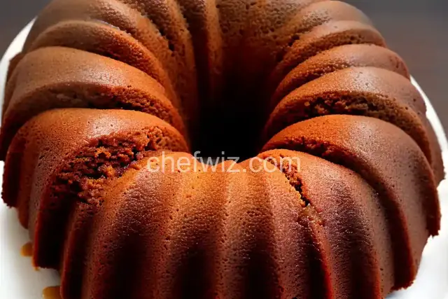 Vanilla Bundt Cake