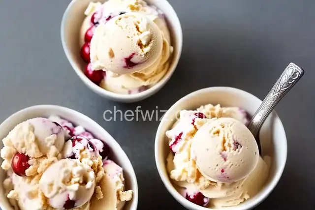 Vanilla Cherry Ice Cream