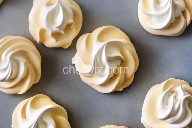 Vanilla Meringue Cookies