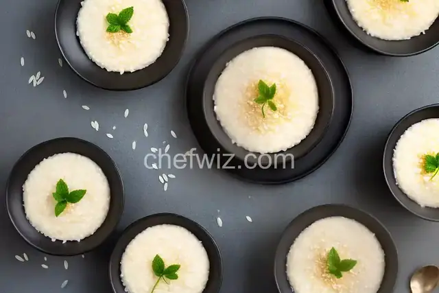 Vanilla Rice Pudding