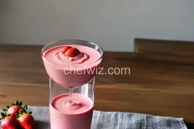 Vanilla-Strawberry Puree