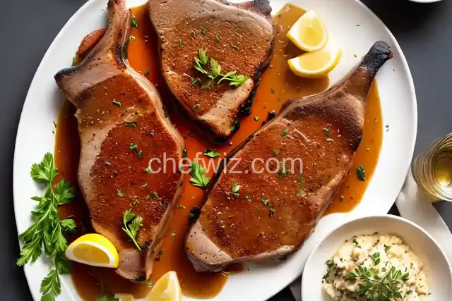 Veal Chops with Fontina