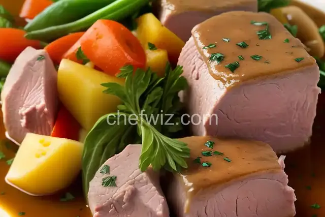 Veal Roast Blanquette