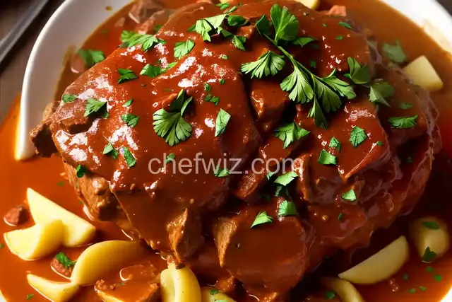 Veal Shank Paprikash