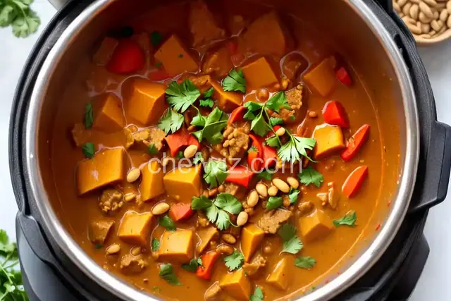 Vegan African Peanut Stew in the Instant Pot®