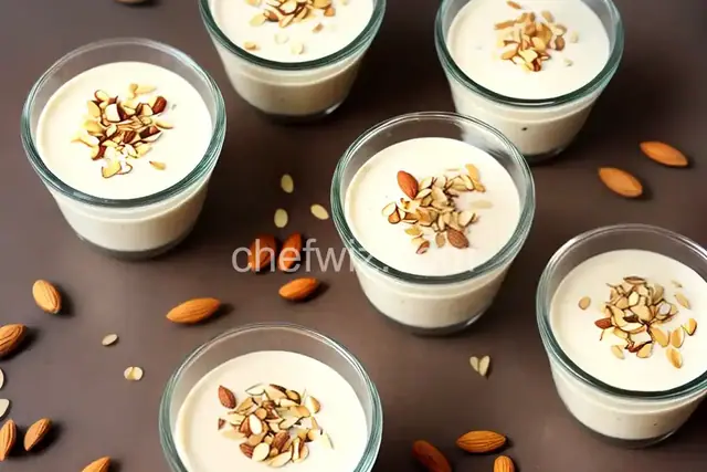 Vegan Almond-Vanilla Pudding