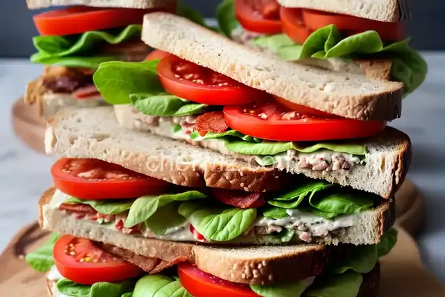 Vegan BLT Sandwich
