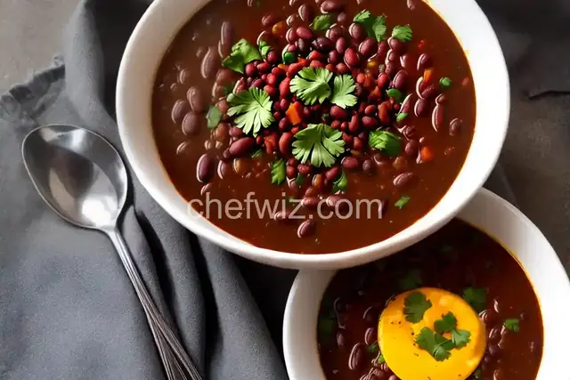 Vegan Black Bean Soup